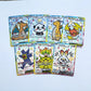 55Pcs DIY Cute Shiny Card Pokemon Holographic Anime Version Classical Collection Cards Gengar Charizard Eevee
