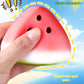 Watermelon Squishy Toy Slow Rising Stress Relief Squeeze Toy Super Soft Hand Grip Fidget Toy for Anxiety Relief Kids Adults Gift