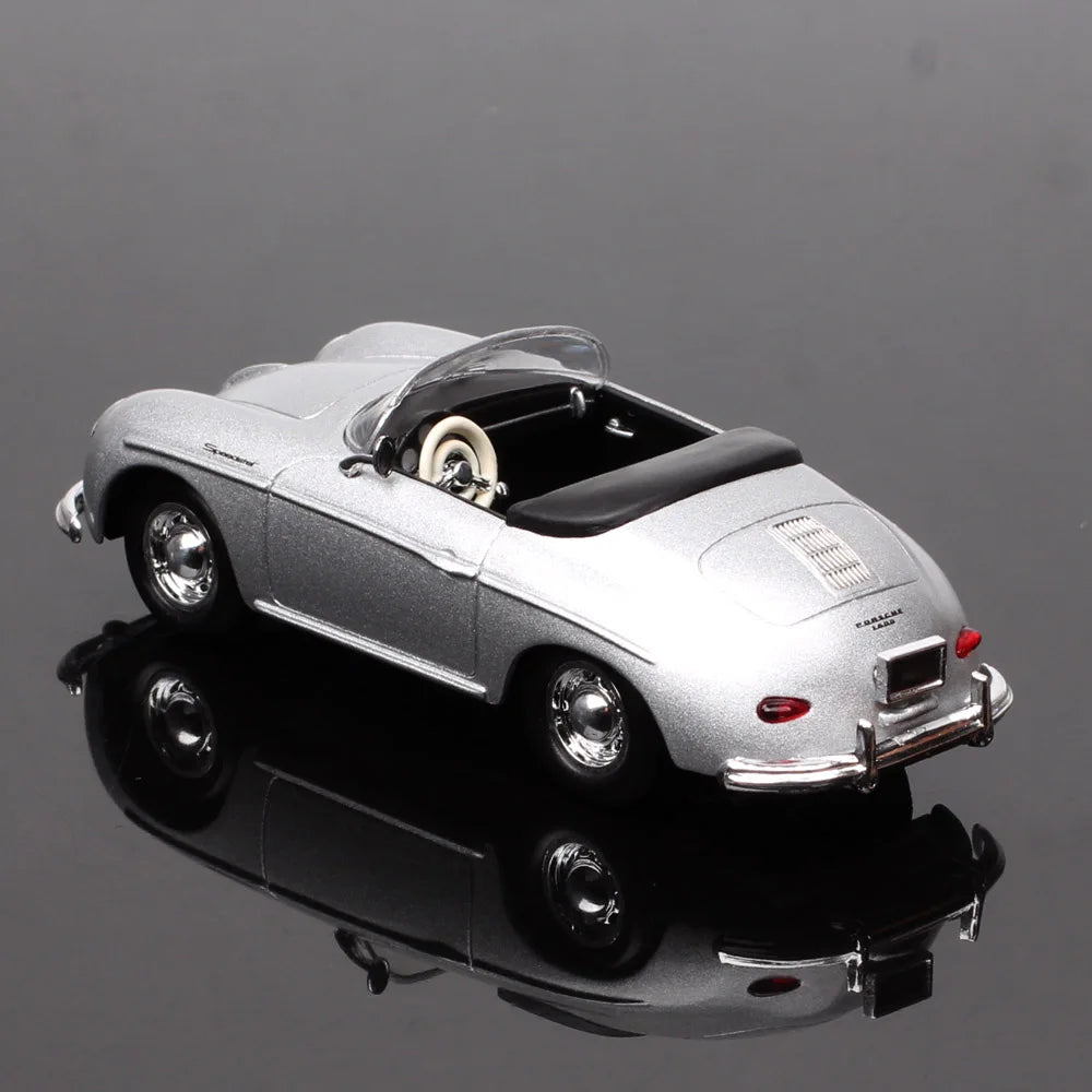 No Box Delprado Classic 1:43 Scale 356A Speedster 356 Sports T1 Car Metal Diecasts & Toy Vehicles Auto Cabriolet Model Car Toy