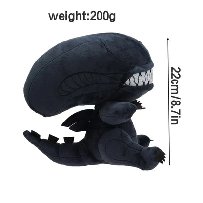 Cute Alien Xenomorph Plush Toy Soft Stuffed Animal Doll Plushie Throw Pillows Special Gift for Kids Kawaii Room Decoration Toy