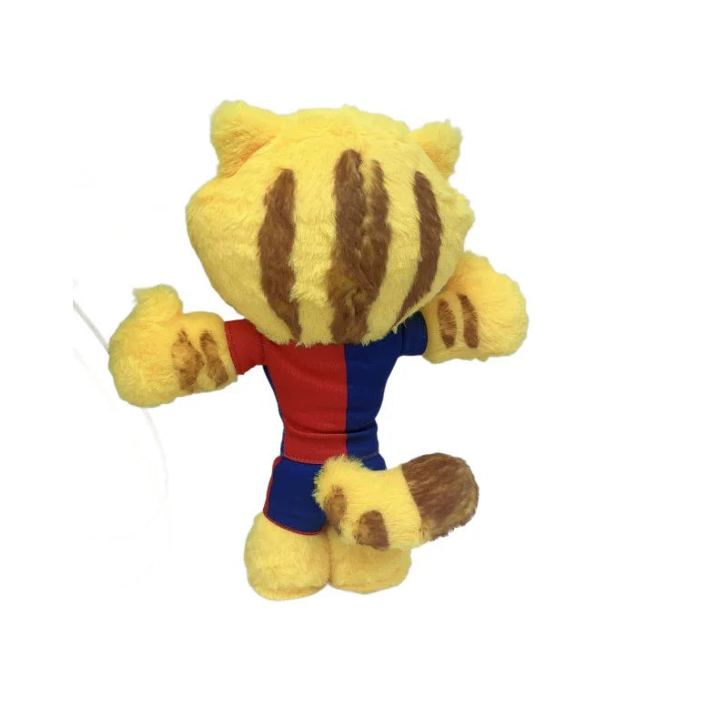 HOT Mascot of Barcelona Football Plush Doll Cat Plushies Collection Souvenir Stuffed Toys Kids Child Boys Girls Birthday Gifts