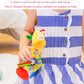 Rattles Animal Giraffe Baby Soft Stuffed Doll Teether Doll Cute Kids Infant Baby Teething Toys For Newborn Sensory Plush Toys
