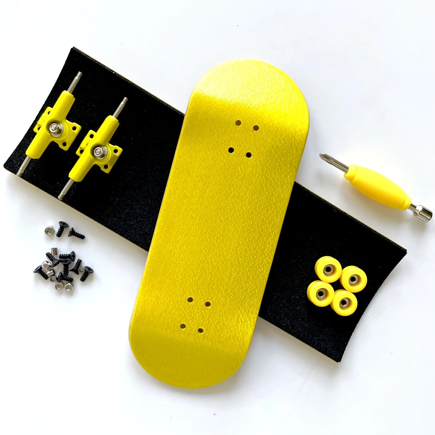 34mm Fingerboard Set with Double Axle Trucks Bearing Wheels