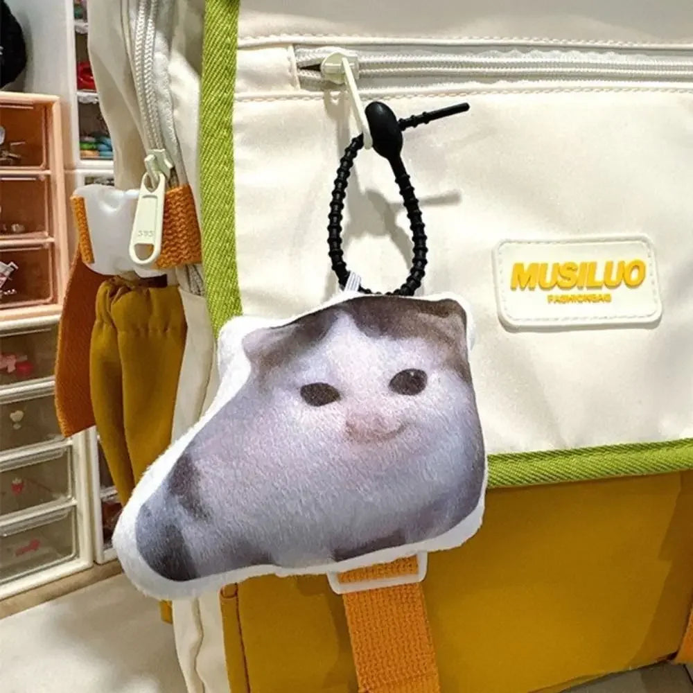 Oiiaioooooiai Cat Voice Keychain with Sound Decompression German Kitten Voice Reverses Cat Voice