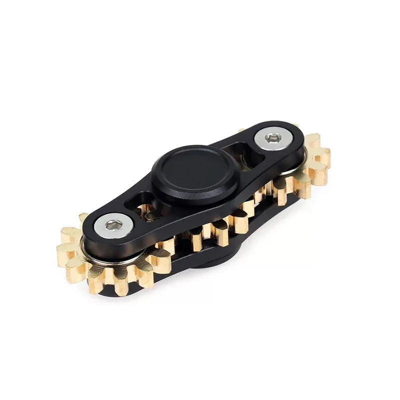 Mini EDC Gear Alloy Spinner Sprockets Gear Chain Gyro Delicateness Fidget Decompression Ring Toy Stress Relief Toys
