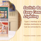 Rolife Super Creator Serious DIY Miniature House Kit Mini Dollhouse Model Building Kit with LED Light Home Decor(DW026/27/28)
