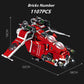 1107PCS Galaxy Space Gunship Starship-Fighters Spaceships Aifcraft Dropship Model Building Blocks Bricks Toy Gifts
