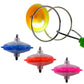Led Magic Magnetic Orbit Spinning Top Toy Creative Hand Cranked Color Luminous Colorful Gyroscope Rotating Handle Child Classic
