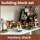 1125PCS MOC Mystery Shack Building Blocks Model Toys Assembly Street View Bricks Desktop Display Ornament Gifts For Christmas Halloween