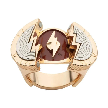 The Flash Barry Allen same style men's ring fashion personality cos trend accessories film and television peripherals youth gift