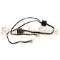 2PCS MOC Power Functions Parts LED Light Link Line Cable 8870 Switch 8869 Car Train Light Modification Compatible With Legoeds