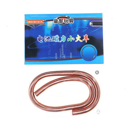 Electromagnetic Power Battery Train Maglev Train Toy School Science Physics Experiment Technology Childrens Teaching Gifts