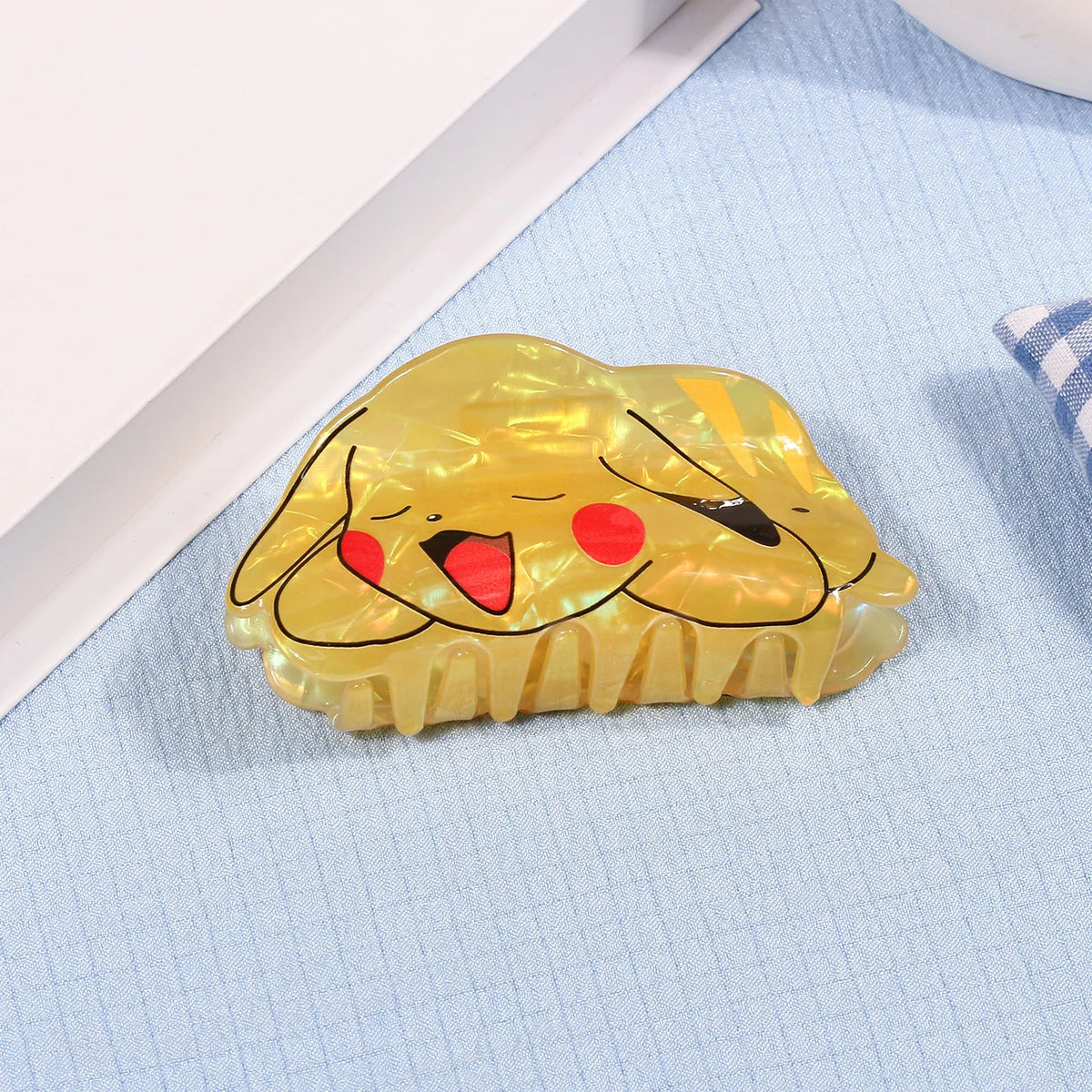 Pokemon Pikachu Series Hair Claw Clip Decorative Hair Accessories Daily Practical Cosplay Headwear