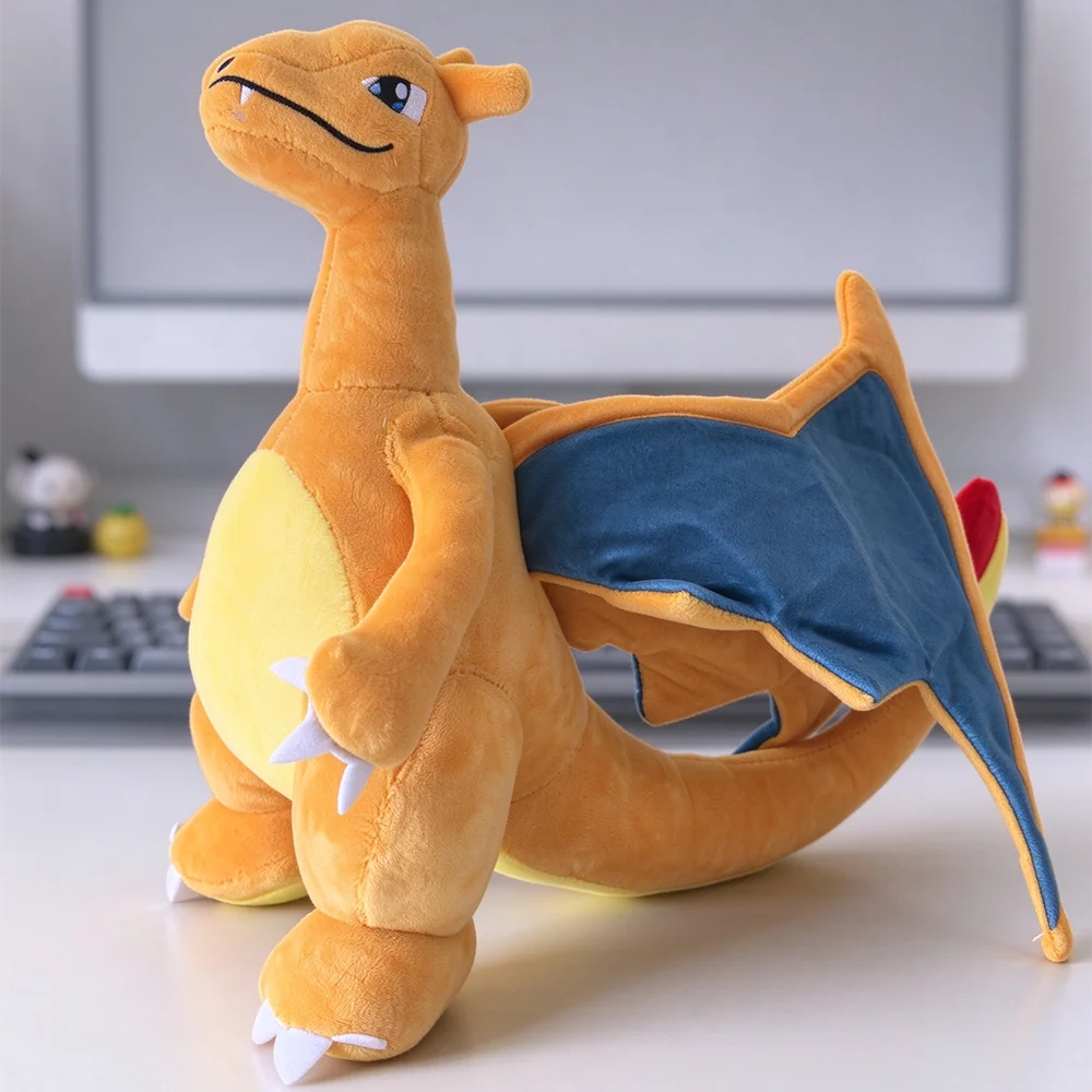 Pokemon Plush Stuff Toy Pikachu Charizard Doll Gengar Squirtle Plush Doll Espeon Glaceon Umbreon Soft Cartoon Toys Gift