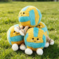 Soft Plush Cartoon Volleyball Toy, Fun Sports-Themed Keychain And Bag Decor for Fun Accessories