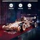 ROKR 3D Wooden Puzzle Formula Racing Car Mechanical Model Building Kit 1:18 Scale 241-piece Puzzle Toys for Adult to Build Ideal Gift for Boys Men