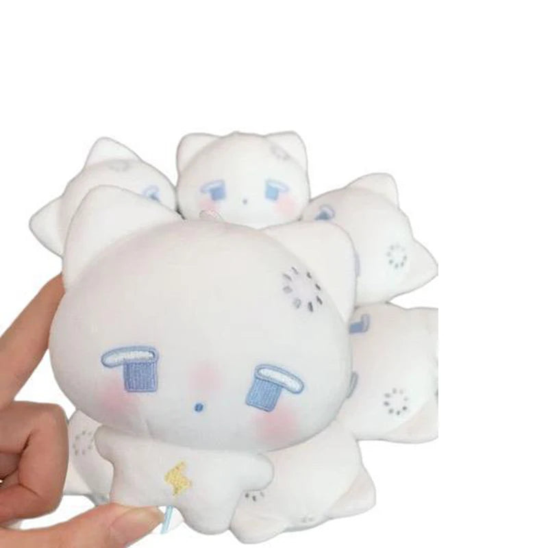 Cute and Superb Human Machine Cat Doll Bag Pendant Gift for Best Friends Cute Plush Bun Pendant Couple Backpack Pendant