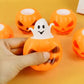Squishy Squeeze Fidget Toys Halloween Pumpkin Ghost Cup Funny Prank Joke Novelty Stress Relief Party Favors Adults Creative Gift