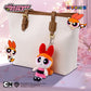 Kawaii Anime The Powerpuff Girls Blossom Bubbles Buttercup 12cm Pp Cotton Filled Plush Keychain Cartoon Pendant Doll