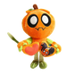 Adorable Dandy World Game Character Plush Clock Pumpkin Strawberry Transform Image Stuffed Doll Home Decro