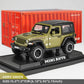 Off-Road 7 Door for Wrangler Diecast Toy Car Model, 1/32 Scale Metal Alloy Vehicle for Kids Boys Girls Adults, Doors Open, Light