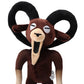 33cm New 99 Nights In The Forest Goat Plush Toys Movie Stuffed Animals Sheep Toys Fans Birthday Gifts Toys for Kids Room Decor