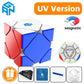 【JudyCube】GAN Skewb Magnetic (Enhanced UV Coated) Magnetic Magic Speed Cube  Professional Fidget Toys GAN Skewb Cubo Magico