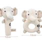 Baby Plush Rattle Cartoon Animals Crib Mobile Bed Bell Toys 0-12 Months Infant Toddler Early Educational Toy for Newborn  Gifts