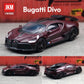 1/64 Bugatti Divo Toy Car 1:64 JKM Super Sport Vehicle Miniature Model Free Wheels Diecast Zinc Alloy Metal Collection Gift
