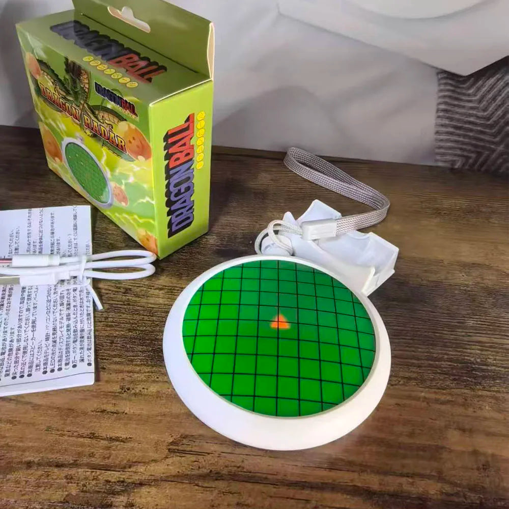 New Dragon Radar Detector Ball USB Charging Cartoon Keychain Pendant Model Anime Peripheral Collect Accessories
