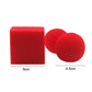 Red Balls To Square (1set=1pc square + 2pcs ball) Magic Tricks Close Up Sponge Magia Appear Vanish Magie Illusions Gimmick Props