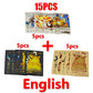 81-15Pcs Pokemon Cards Gold Silver Vmax GX Card Collection Battle Trainer Card Spanish English French Child Toys Christmas Gifts