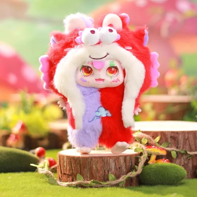 Kimmon Second-Generation Wilderness Dream Blind Box Plush Toy Desktop Kawaii Ornament Mysterious Box Children'S Peripheral Gifts