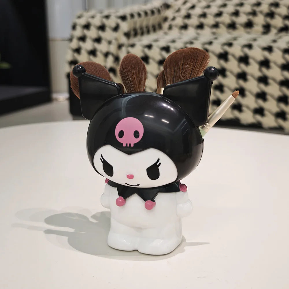 Kawaii HelloKitty Cartoon Peripheral Pen Holder, Desktop Stationery Storage Box, Exquisite Home Decoration
