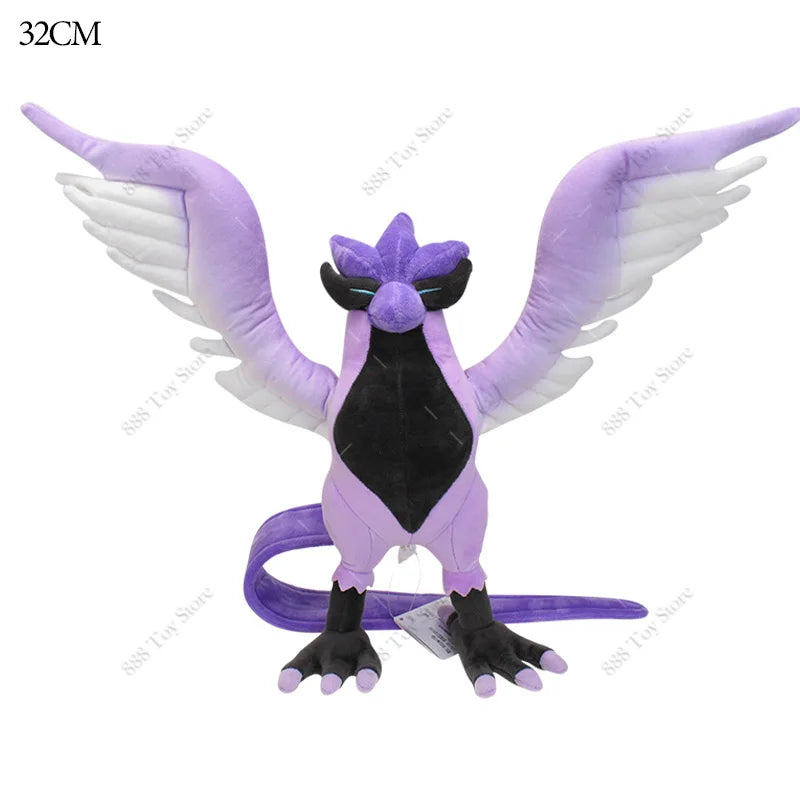 Pokemon Plush Grovyle Garchomp Galarian Meowth Shiny Mimikyu Charizard Gyarados Rayquaza Ho-Oh Soft Stuffed Peluche Kids Toys