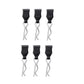12pcs Body Shell Clip Pin with Fixing Mount For SCY 16101 16102 MJX 16208 16209 16210 M001 HBX SCY 1/16 RC Car Parts Accessories