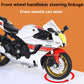 1:18 Hayabusa R1 GSX1000R CBR1000RR Miniature Motorcycle Toy Models Alloy Diecast Shock Absorption Front Wheel Steering Gifts