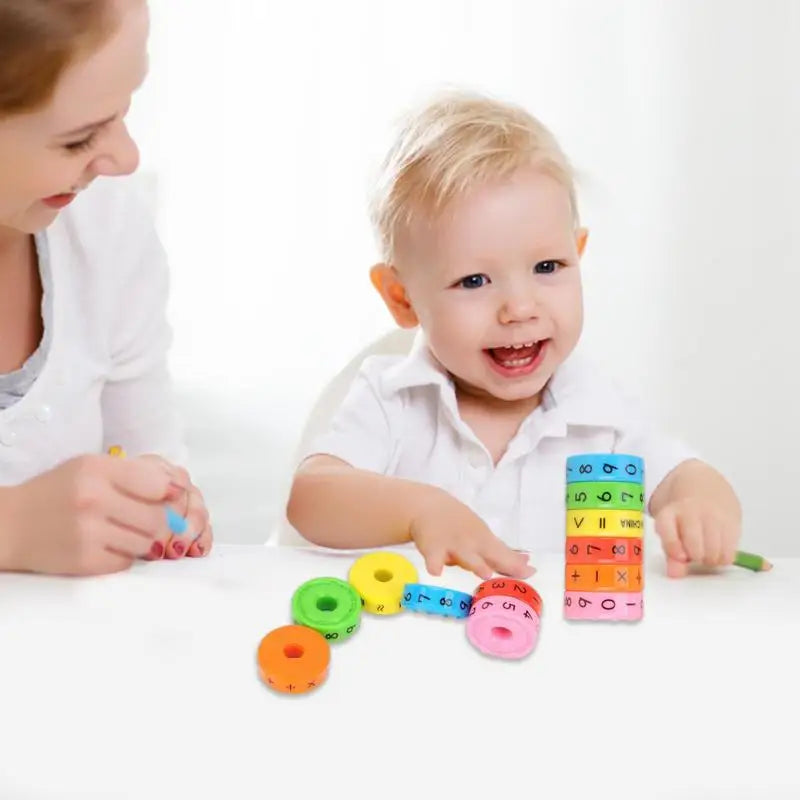 Montessori Preschool Puzzle Game Numerical Symbols Mathematical Skills Magnetic Block Calculation Educational Children's Gift