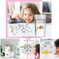 New Children Reusable Scene Cute Stickers DIY Puzzle Sticker Games Books Cartoon Animal Learning Cognition Toys For Kids Gift