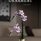 Creative Orchid Cymbidium Eternal Flowers Potted Plant Building Blocks Simulation Phalaenopsis DIY Bricks Toys Valentine's Gift