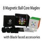 [SaoCube] Moretry & SaoCube TianMa X3+ Maglev Ball Core 3x3 Black faced Magnetic Magic Cube Fidget Toys Children Gift