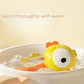 Cartoon Rattle, Newborn Sensory Grasp Toy, Chew-Safe Early Ed Handbell for Xmas & Bday Gifts