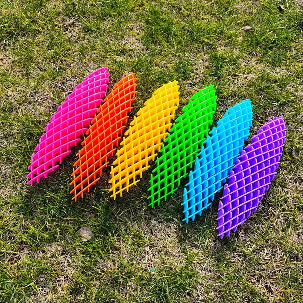 Fidget Worm Novel Toys Six Sided Small Worm Decompression Artifact Stress Relief Weird Worms Fidget Toy Hand Relief Toy