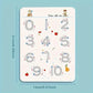 Reusable Magic Practice - 4-Book Set for Pen Control, Letters & Numbers | 128 Pages Handwriting Workbook for Kids Ages 3-8 | Homeschool & Classroom Supplies