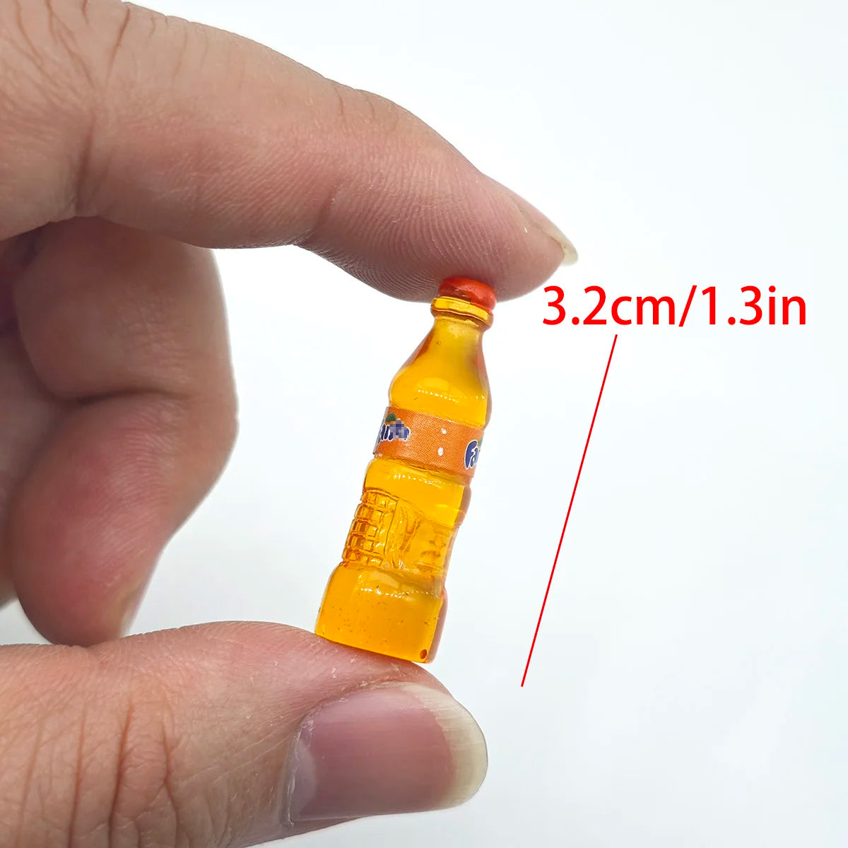 Dollhouse Miniature Sparkling water Drink Bottles Pretend Play Kitchen Game Party Toys