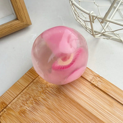 Moldable Squishy Fruit Coconut Oil Squeeze Toy Moldable Stress Ball Squishy Toy Slow Rising Decompression Sensory Toy