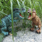 Electric Toy Large Size Walking Spray Lay Eggs Dinosaur Robot  for Kids With Light Sound Mechanical Dinosaurs Model Toys