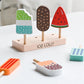 Children Play House Ice Cream Toys For Girls Boys Cutting Fruit Kitchen DIY Pretend Play Educational Toy
