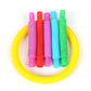 10-30PCS Colorful Telescopic Tubes Fidget Toys Plastic Sensory Pop Tubes Stress Relief Toys Adults Decompression Kids Toys Gifts