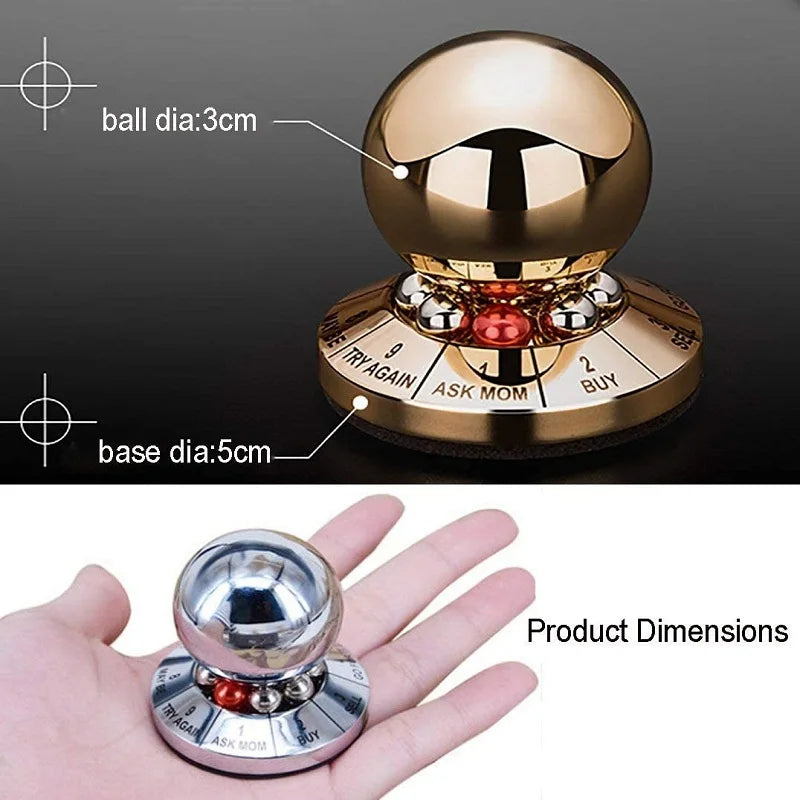 Prophecy of Fate Lucky Decision Ball Home Office Finger Rotator Anti Stress Adult Stress Relieving Toy Desktop Decoration Gift